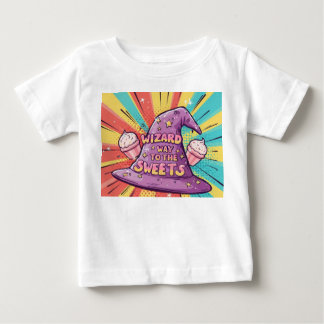 Camiseta Para Bebê Caminho do Mágico de Haloween para os Doces