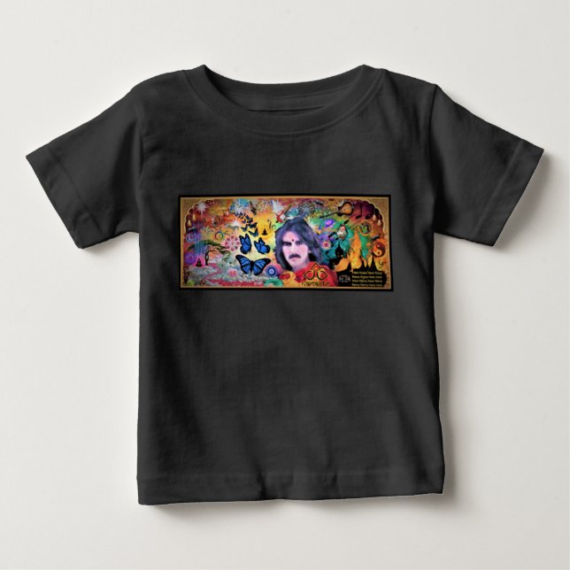 Camiseta Para Bebê Caminho para a Iluminação  (Frente)