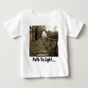 Camiseta Para Bebê Caminho para a Luz