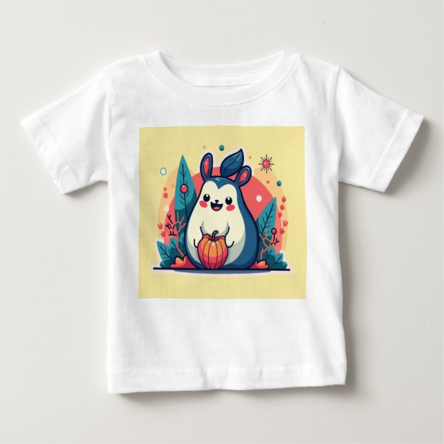 Camiseta Para Bebê Camisa-Design de-bebê de 18 meses (Frente)