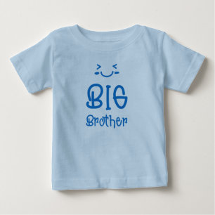Camiseta Para Bebê Camisa-T de Bebê/Criança, Grande Irmão Cute para M