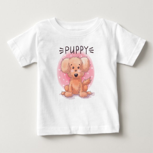 Camiseta Para Bebê Camisa-T De Bebê Cuta (Frente)