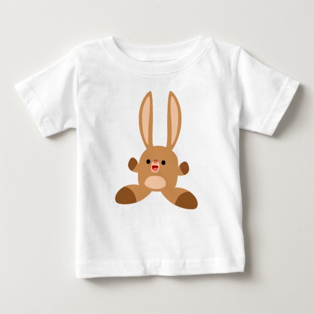 Camiseta Para Bebê Camisa-T De Bebê De Cartoon Amigo Bonito (Frente)