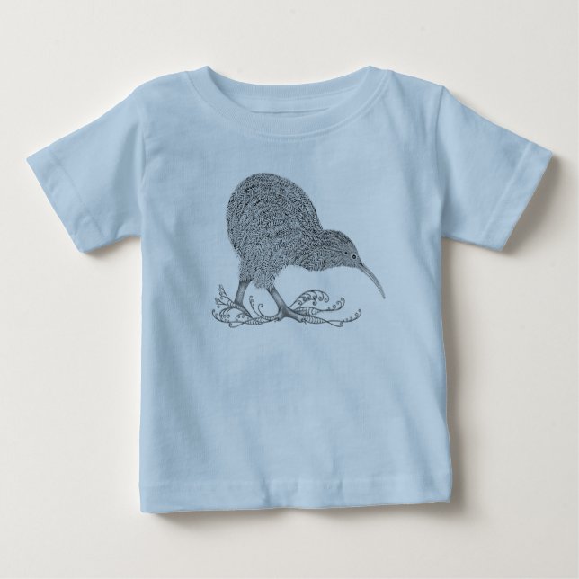 Camiseta Para Bebê Camisa-T infantil de Kiwiana (Frente)