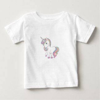 Camiseta Para Bebê Camisa-T Unicórn