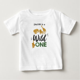 Camiseta Para Bebê Camiseiros-primeiros aniversarios-pretos-Dourados
