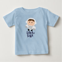 Camiseta Bebê Astronauta (menino) Little Star