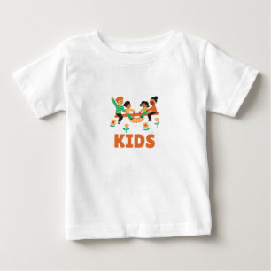 Camiseta Para Bebê Camiseta bebê crianças jogo