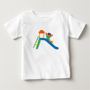 Camiseta Para Bebê Camiseta bebê crianças jogo jardim