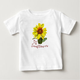 Camiseta Para Bebê Camiseta Bebê Girassol