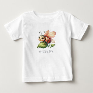 Camiseta Para Bebê Camiseta Bebê Joaninha