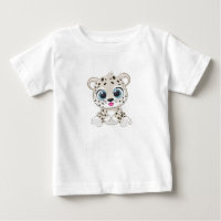 Camiseta-bebê-leopardo-branca