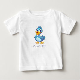 Camiseta Para Bebê Camiseta Bebê Pato Azul