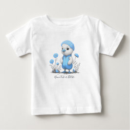 Camiseta Para Bebê Camiseta Bebê Pato Azul