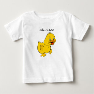 Camiseta Para Bebê Camiseta bebê "Pato Pequeno"
