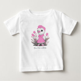 Camiseta Para Bebê Camiseta Bebê Pato Rosa