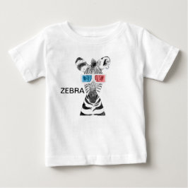 Camiseta Para Bebê Camiseta Bebê Zebra