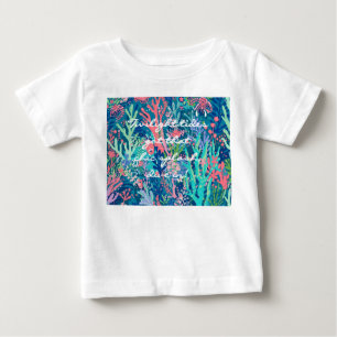 Camiseta Para Bebê Camiseta clássica de bebê em gráfico elegante