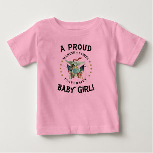 Camiseta Para Bebê Camiseta da menina bebê da MCU