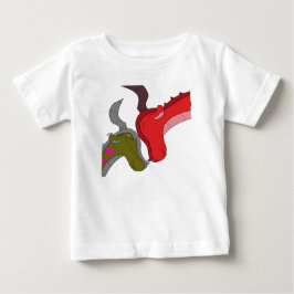 Camiseta Para Bebê Camiseta de Amor: Mãe e Bebê Dragão