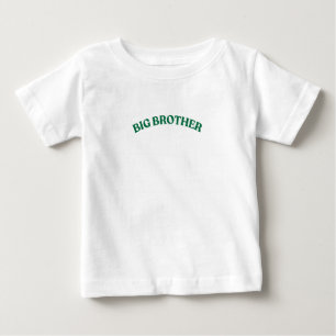 Camiseta Para Bebê Camiseta de Anúncio de Bebê Irmão Mais Velho, Espe