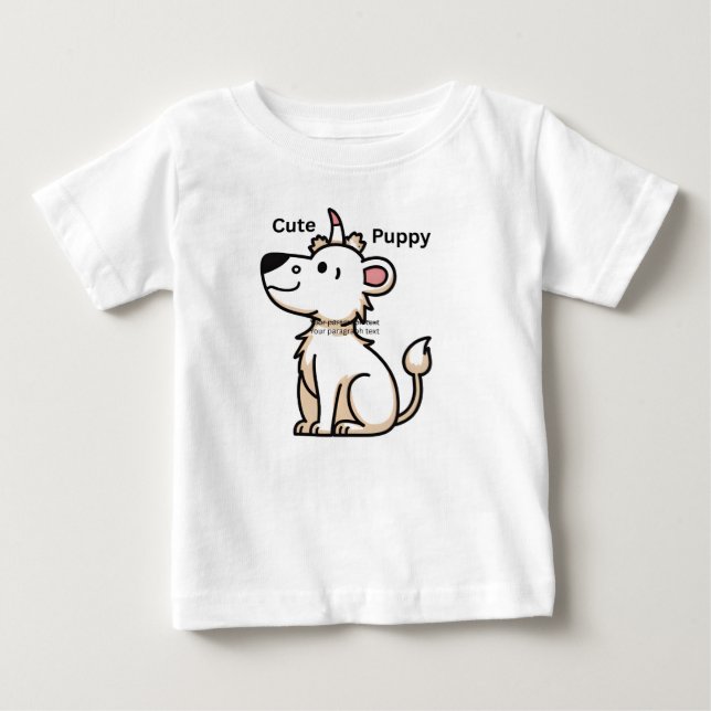 Camiseta Para Bebê Camiseta de Bebê (Frente)