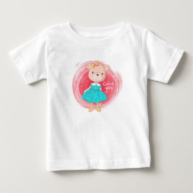 Camiseta Para Bebê Camiseta de Bebê (Frente)