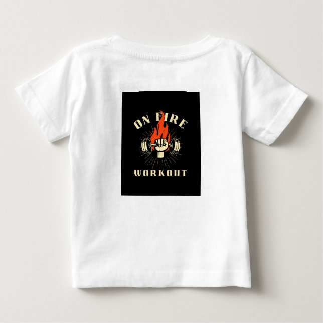 Camiseta Para Bebê camiseta de bebê (Verso)