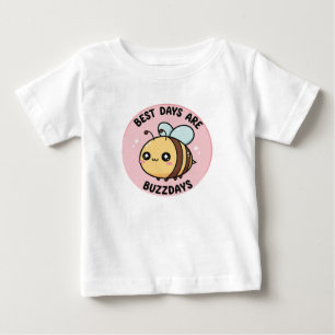 Camiseta Para Bebê Camiseta de Bebê Abelha Fofa – Abelha Kawaii