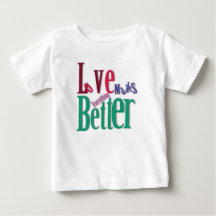 Camiseta de Bebê Amor Torna Tudo Melhor