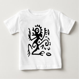 Camiseta Para Bebê Camiseta de Bebê Arte Tribal Abstrata