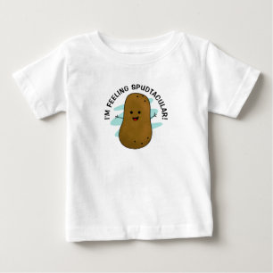 Camiseta Para Bebê Camiseta de Bebê Batata Esplendorosa