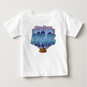 Camiseta Para Bebê Camiseta de Bebê Bolsa de Transporte