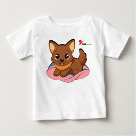 Camiseta Para Bebê Camiseta de Bebê Cachorrinho
