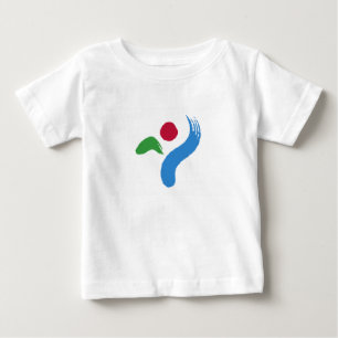 Camiseta Para Bebê Camiseta de Bebê com a Bandeira de Seul