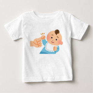 Camiseta Para Bebê Camiseta de Bebê com Soco