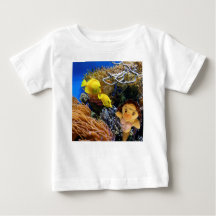Camiseta de Bebê Danni a Sereia