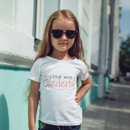 Camiseta Para Bebê Camiseta de bebê de 1º aniversário Little miss One