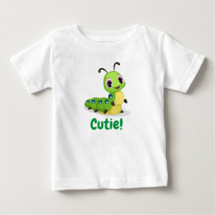 Camiseta Para Bebê Camiseta de Bebê de Camarão
