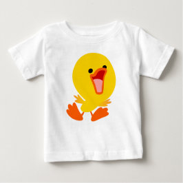 Camiseta Para Bebê Camiseta de Bebê de Cartoon Joyous Bonito