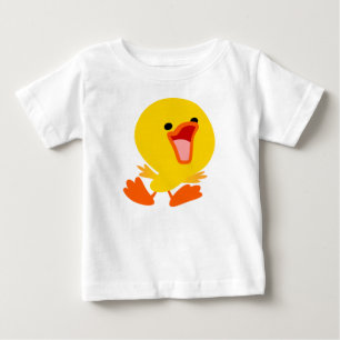Camiseta Para Bebê Camiseta de Bebê de Cartoon Joyous Bonito