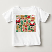 Camiseta de Bebê de Natal – Pão de Mel
