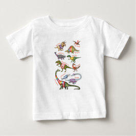 Camiseta Para Bebê Camiseta de bebê dinossauro