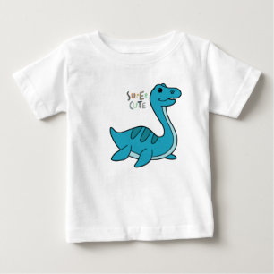 Camiseta Para Bebê Camiseta de Bebê Dinossauro Super Fofo