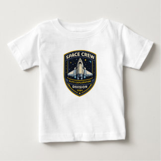 Camiseta Para Bebê Camiseta de Bebê Divisão de Exploração da Tripulaç