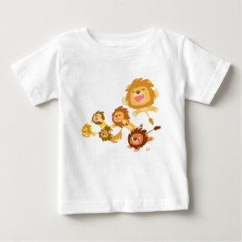Camiseta Para Bebê Camiseta de Bebê do Desfile dos Leões