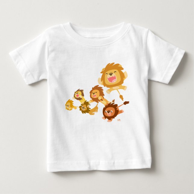 Camiseta Para Bebê Camiseta de Bebê do Desfile dos Leões (Frente)