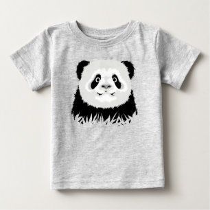 Camiseta Para Bebê Camiseta de bebê do Urso Panda