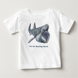 Camiseta Para Bebê Camiseta de Bebê e Crianças do Tubarão-Frango