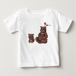 Camiseta Para Bebê Camiseta de Bebê e Cub